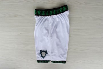 Pantalone retro Minnesota Timberwolves Blanco