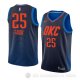 Camiseta Abdul Gaddy #25 Oklahoma City Thunder Statement 2018 Azul