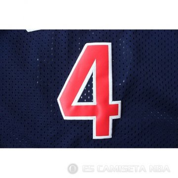 Camiseta Allen Iverson #4 USA 2004 Azul