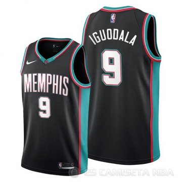 Camiseta Andre Iguodala #9 Memphis Grizzlies Classic 20th Season Negro
