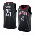 Camiseta Austin Rivers #25 Houston Rockets Statement 2018 Negro