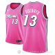 Camiseta Bam Adebayo #13 Miami Heat Earned 2018-19 Rosa