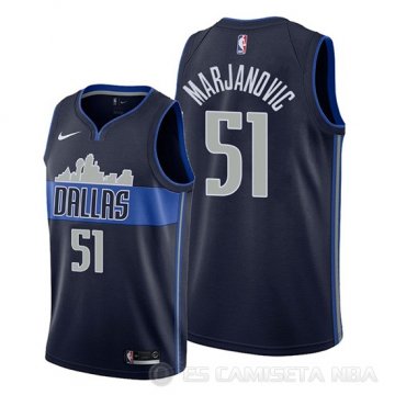 Camiseta Boban Marjanovic #51 Dallas Mavericks Statement Azul