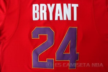 Camiseta Bryant #24 All Star 2014 Rojo