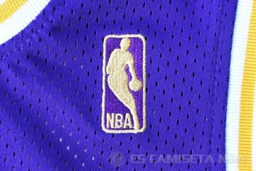 Camiseta Bryant #8 Los Angeles Lakers Retro Purpura