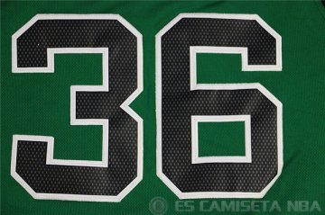 Camiseta Smart #36 Boston Celtics Borde DE Color Verde Oscuro