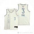 Camiseta Chris Paul #3 Oklahoma City Thunder Ciudad 2021-22 Blanco