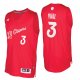 Camiseta Christmas Day Los Angeles Clippers Paul #3 Rojo 2016