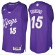 Camiseta Christmas Day Sacramento Kings Cousins #15 Purpura 2016