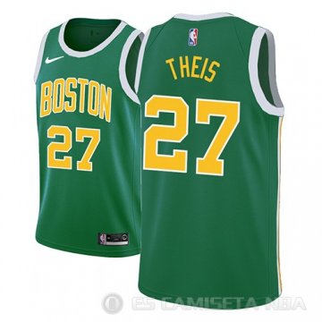 Camiseta Daniel Theis #27 Boston Celtics Earned 2018-19 Verde