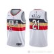 Camiseta Darius Miller #21 New Orleans Pelicans Earned Blanco