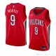 Camiseta Darius Morris #9 New Orleans Pelicans Statement 2018 Rojo