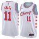 Camiseta David Nwaba #11 Chicago Bulls Ciudad 2018 Blanco