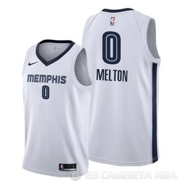 Camiseta De\'anthony Melton #0 Memphis Grizzlies Association Blanco