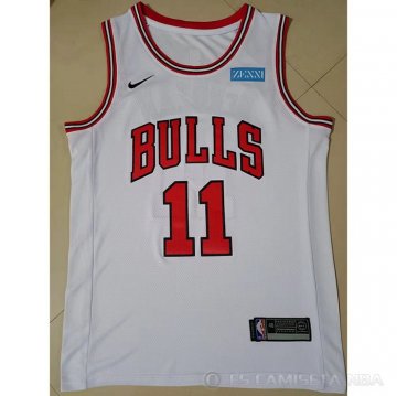 Camiseta DeMar DeRozan #11 Chicago Bulls Association 2021 Blanco