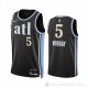 Camiseta Dejounte Murray #5 Atlanta Hawks Ciudad 2023-24 Negro