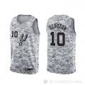 Camiseta Demar Derozan #10 San Antonio Spurs Earned Camuflaje