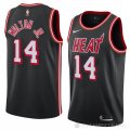 Camiseta Derrick Walton Jr. #14 Miami Heat Classic 2018 Negro