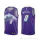 Camiseta Emmanuel Mudiay #8 Utah Jazz Classic Edition 2019-20 Violeta