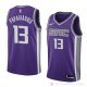 Camiseta Georgios Papagiannis #13 Sacramento Kings Icon 2018 Violeta