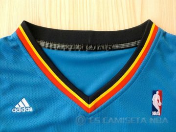 Camiseta Ibaka #9 Oklahoma City Thunder Azul