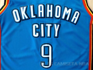 Camiseta Ibaka #9 Oklahoma City Thunder Azul