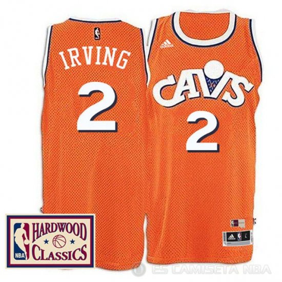 Camiseta Irving #2 Cleveland Cavaliers Nino Naranja - Haga un click en la imagen para cerrar