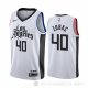 Camiseta Ivica Zubac #40 Los Angeles Clippers Ciudad Blanco