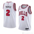 Camiseta Jabari Parker #2 Chicago Bulls Association 2018 Blanco