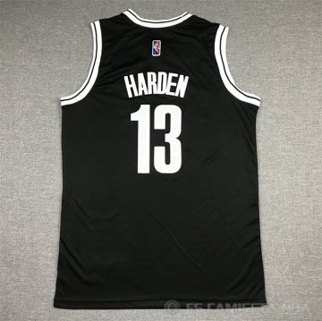 Camiseta James Harden #13 Brooklyn Nets Icon 2021-22 Negro