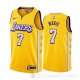 Camiseta Javale Mcgee #7 Los Angeles Lakers Ciudad Edition Amarillo