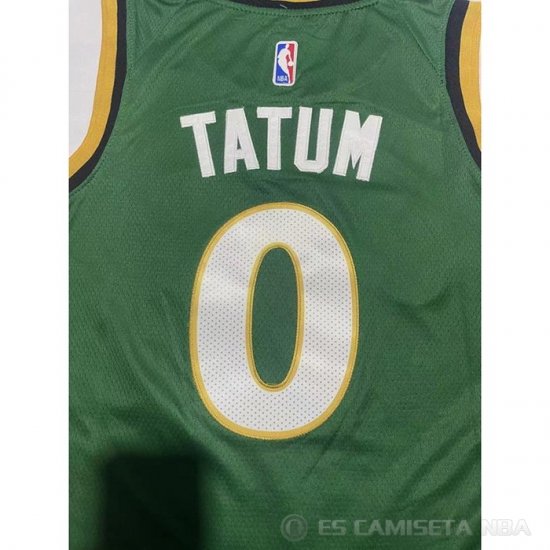Camiseta Jayson Tatum #0 Boston Celtics 2022-23 Verde - Haga un click en la imagen para cerrar