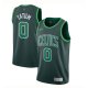 Camiseta Jayson Tatum NO 0 Boston Celtics Earned 2020-21 Verde