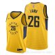 Camiseta Jeremy Lamb #26 Indiana Pacers Statement Oro