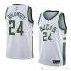 Camiseta Joel Bolomboy #24 Milwaukee Bucks Association 2018 Blanco