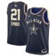 Camiseta Joel Embiid #21 All Star 2024 Philadelphia 76ers Azul
