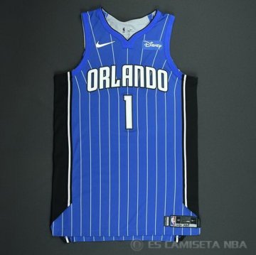 Camiseta Jonathan Isaac #1 Orlando Magic Icon Autentico Azul