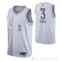 Camiseta Josh Giddey NO 3 Oklahoma City Thunder Ciudad 2021-22 Blanco