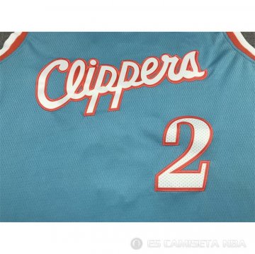 Camiseta Kawhi Leonard #2 Los Angeles Clippers Ciudad 2021-22 Azul