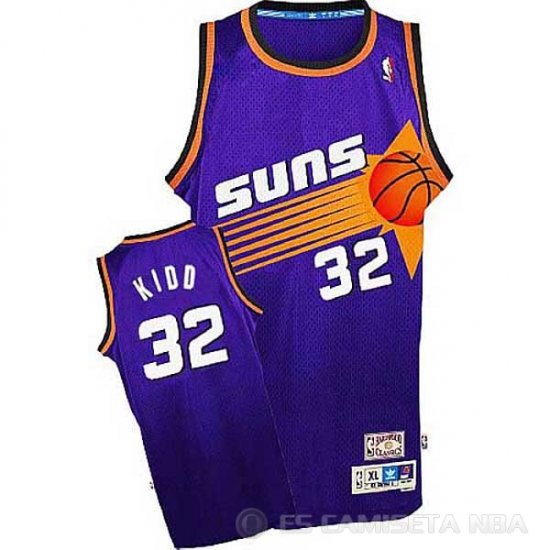 Camiseta Kidd #32 Phoenix Suns Retro Purpura - Haga un click en la imagen para cerrar