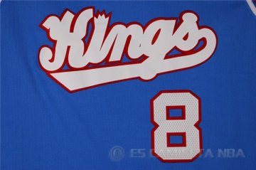 Camiseta Gay #8 Sacramento Kings Azul