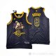 Camiseta Kobe Bryant #8 Los Angeles Lakers Black Mamba Snakeskin Negro