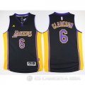 Camiseta Clarkson #6 Los Angeles Lakers Negro