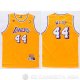 Camiseta West #44 Los Angeles Lakers Amarillo