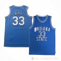 Camiseta Larry Bird #33 Boston Celtics Retro Azul