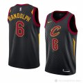 Camiseta Levi Randolph #6 Cleveland Cavaliers Statement 2018 Negro