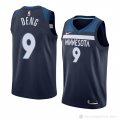 Camiseta Luol Deng #9 Minnesota Timberwolves Icon 2018 Azul