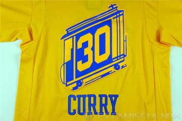 Camiseta Curry #30 Golden State Warriors Amarillo