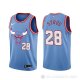 Camiseta Max Strus #28 Chicago Bulls Ciudad Azul