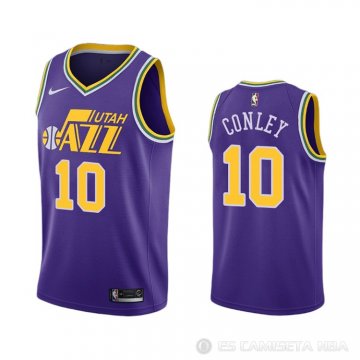 Camiseta Mike Conley #23 Utah Jazz Violeta
